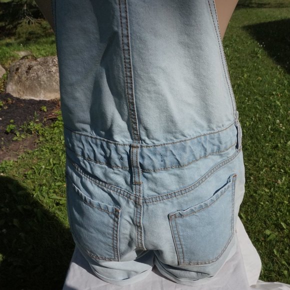 Bluenotes Light Wash Denim Overalls/Shortalls - Picture 7 of 9